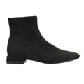 Elisia Stretch Suede Square Toe Zippered Chelsea Boots