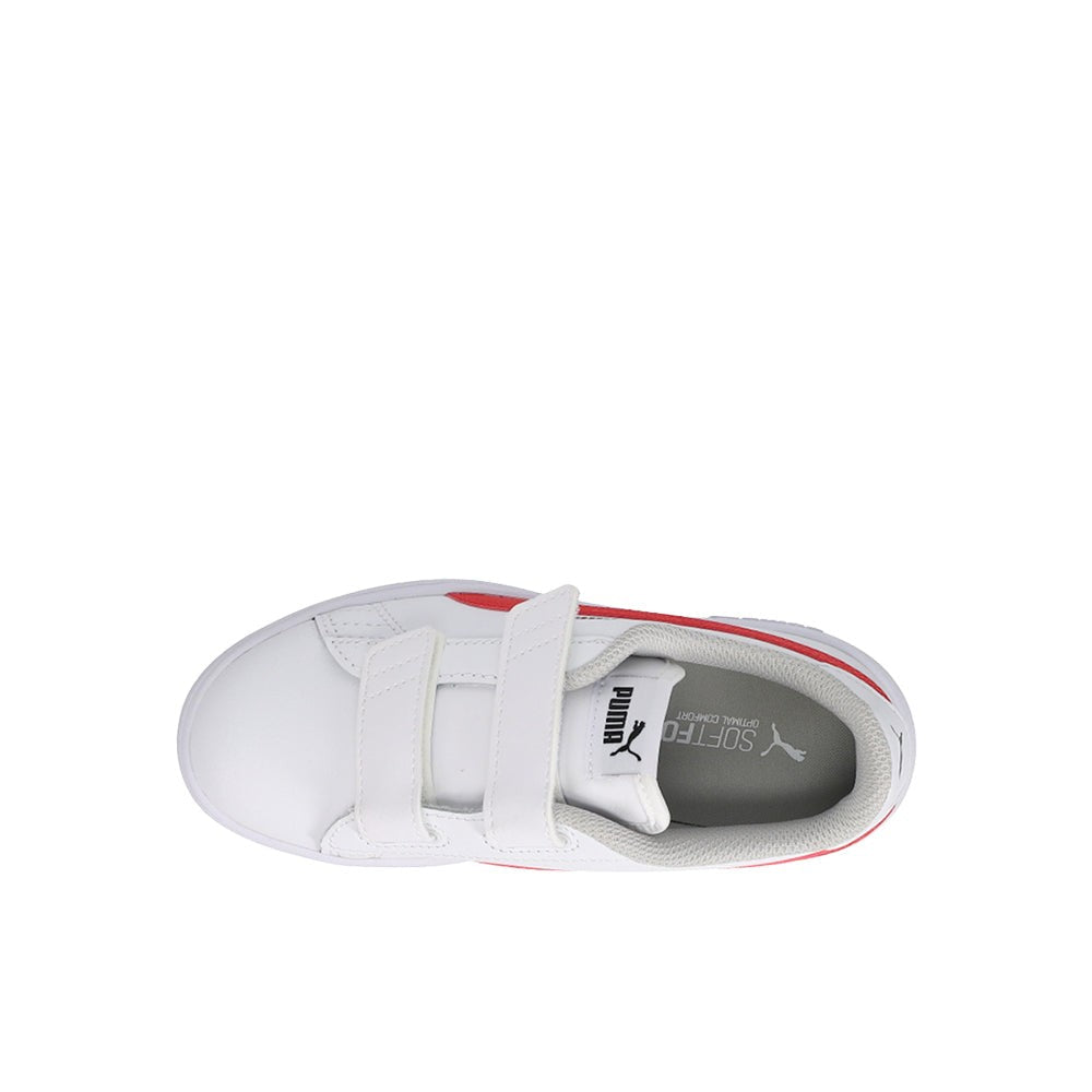 Smash V2 Leather Slip On Sneakers (Youth)