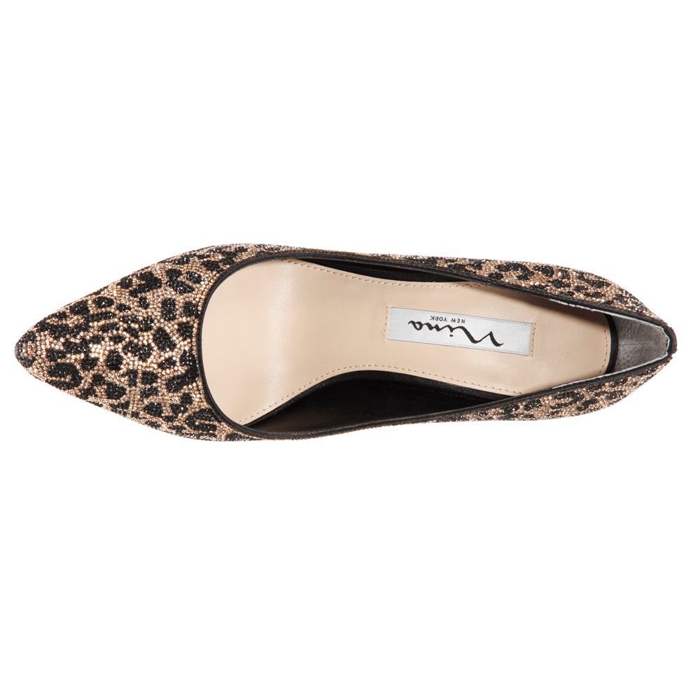 Pointed Leopard Toe Stiletto Pumps