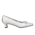 Waive Square Toe Kitten Heel Pumps