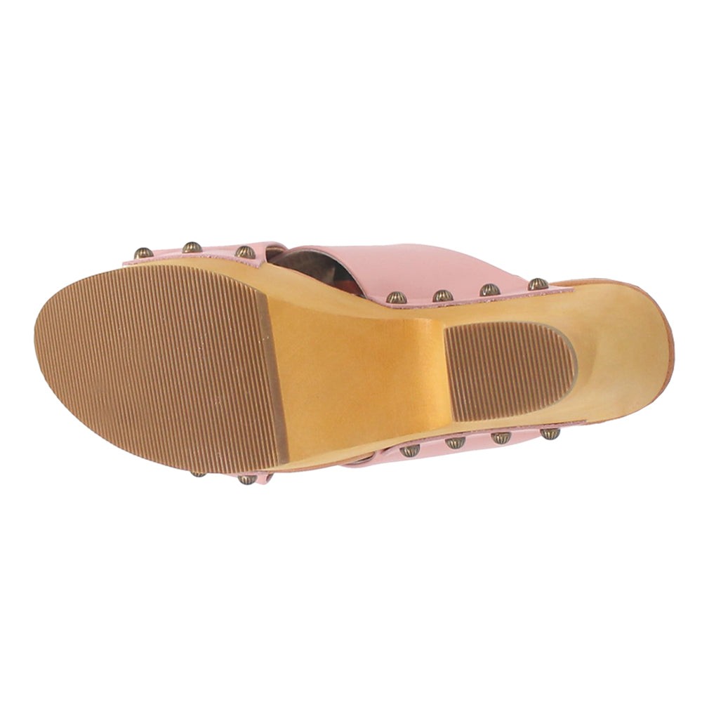 Driftwood Studded Platform Sandals