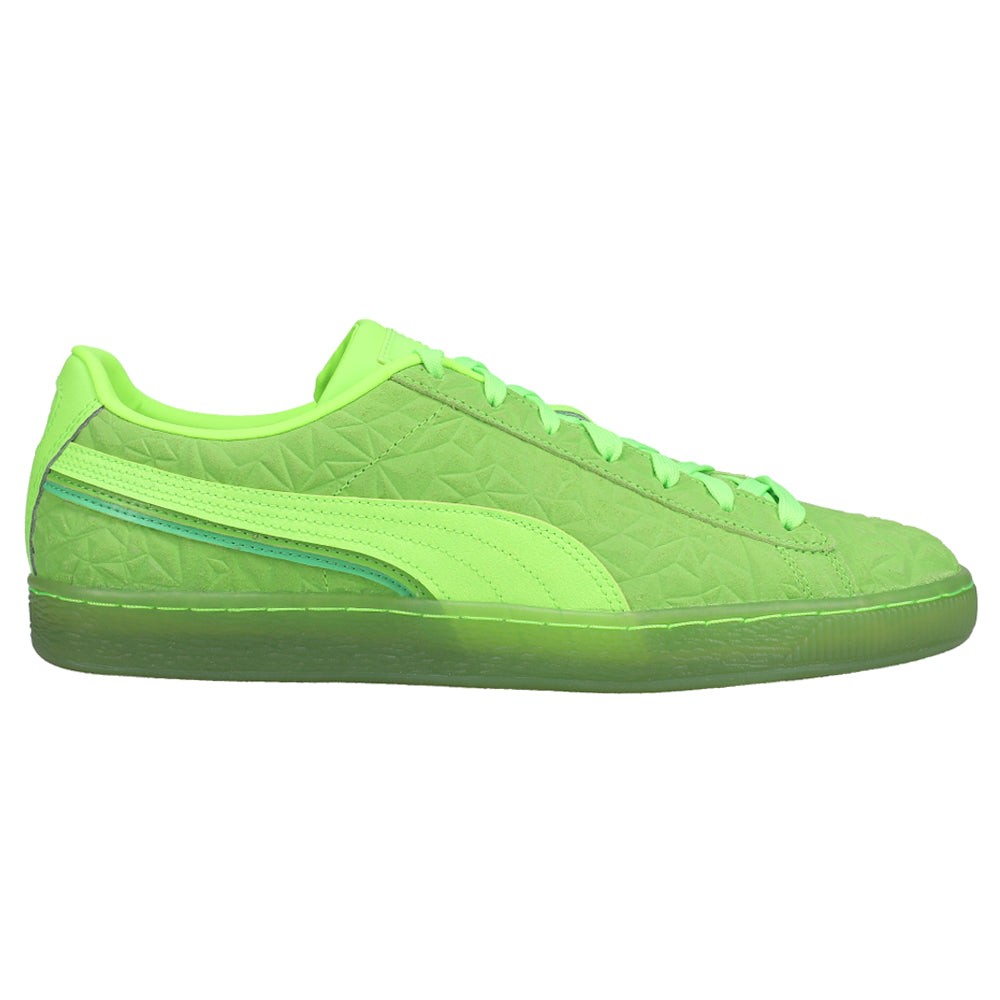 Suede Triplex Mono Lace Up Sneakers