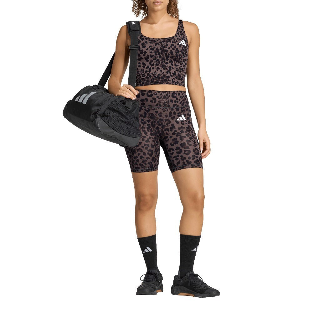 Workout Essentials Leopard Print Tank Top