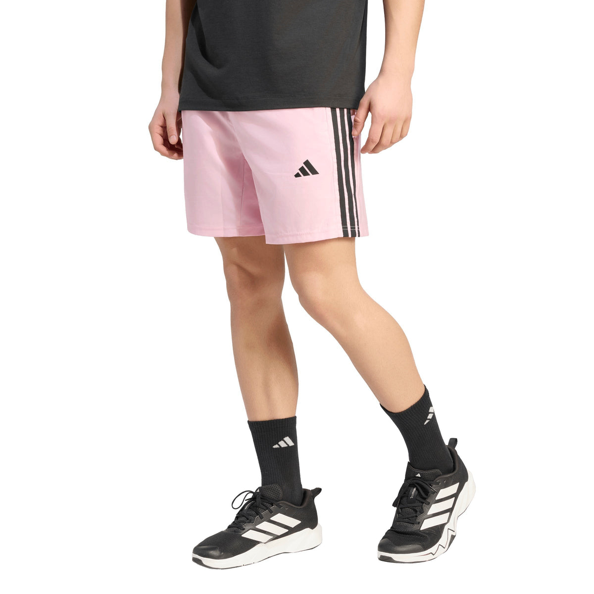 Workout Essentials 3-Stripes Woven Shorts