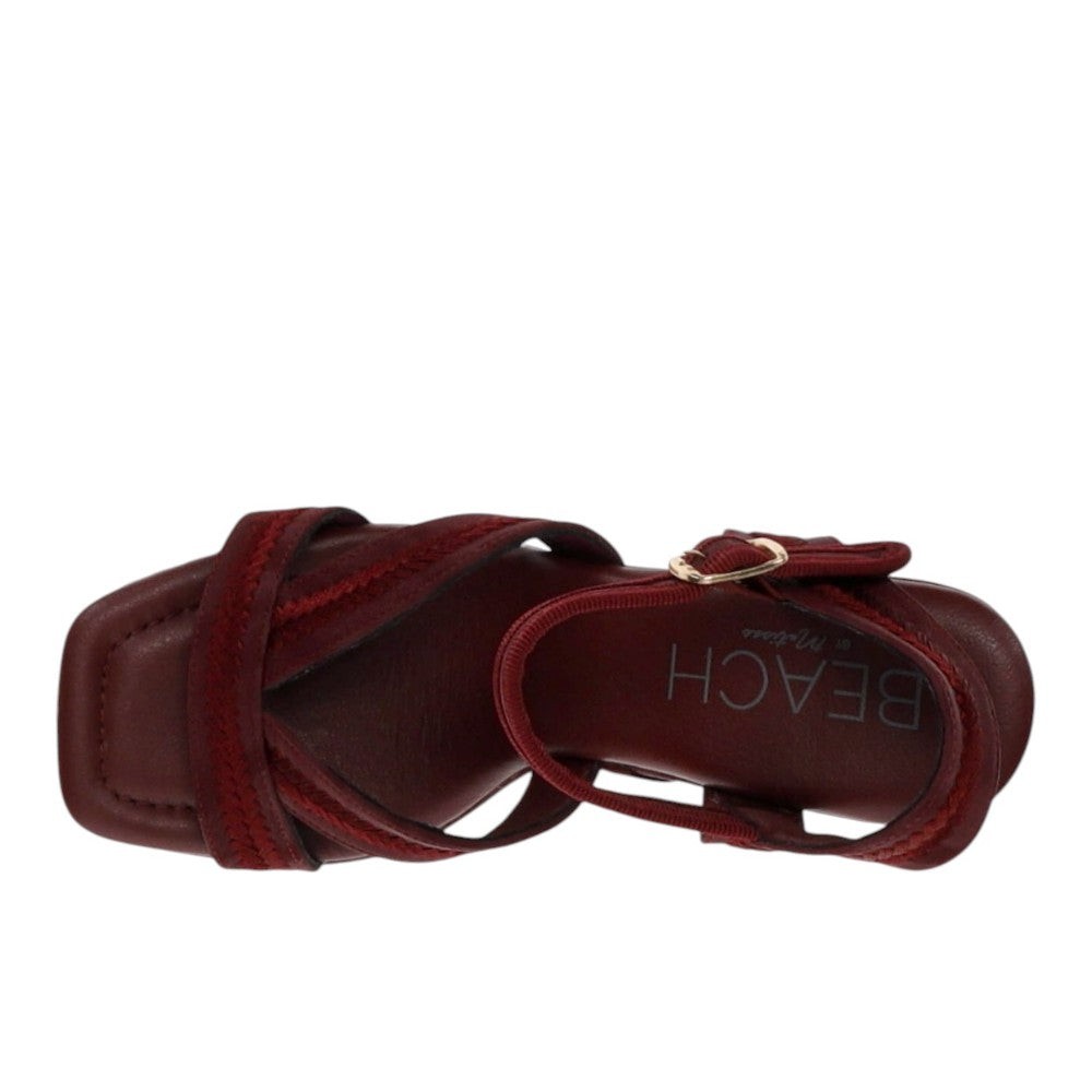 Adelaide Platform Block Heel Ankle Strap Sandals