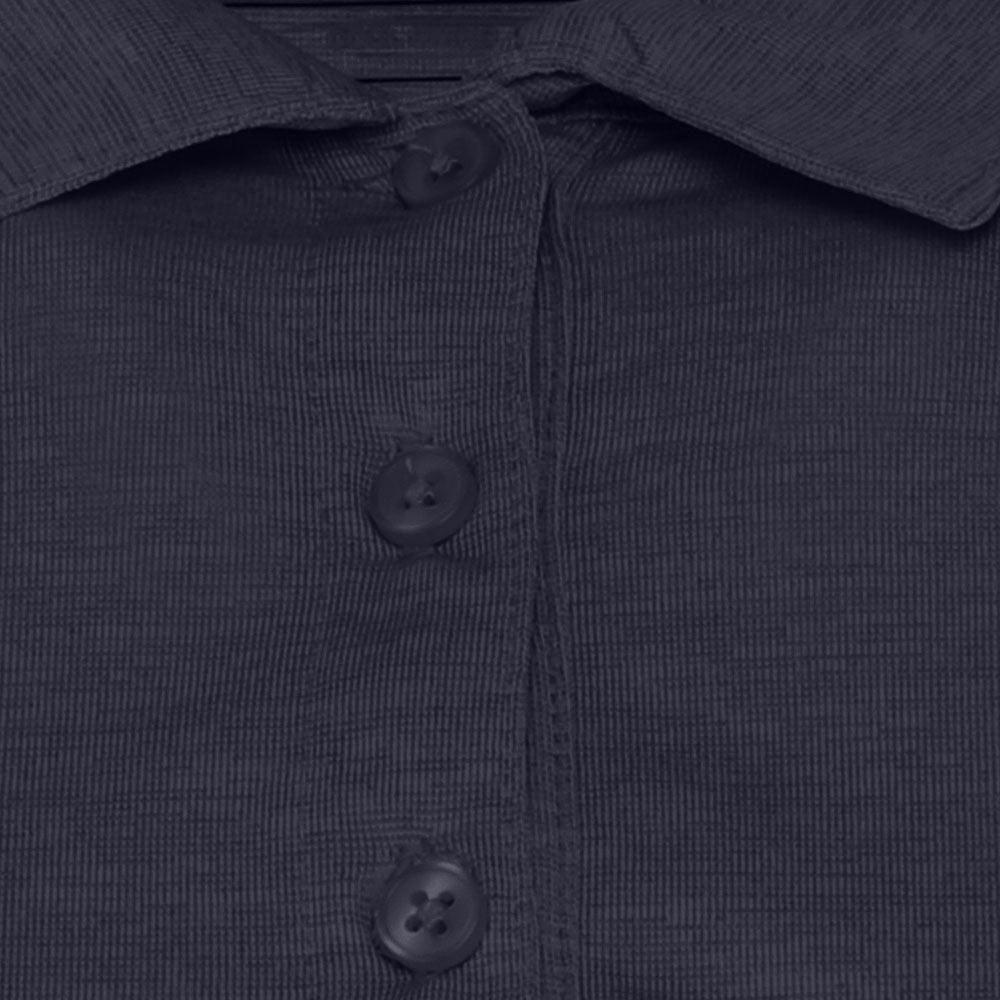 Solid Heather Short Sleeve Polo Shirt