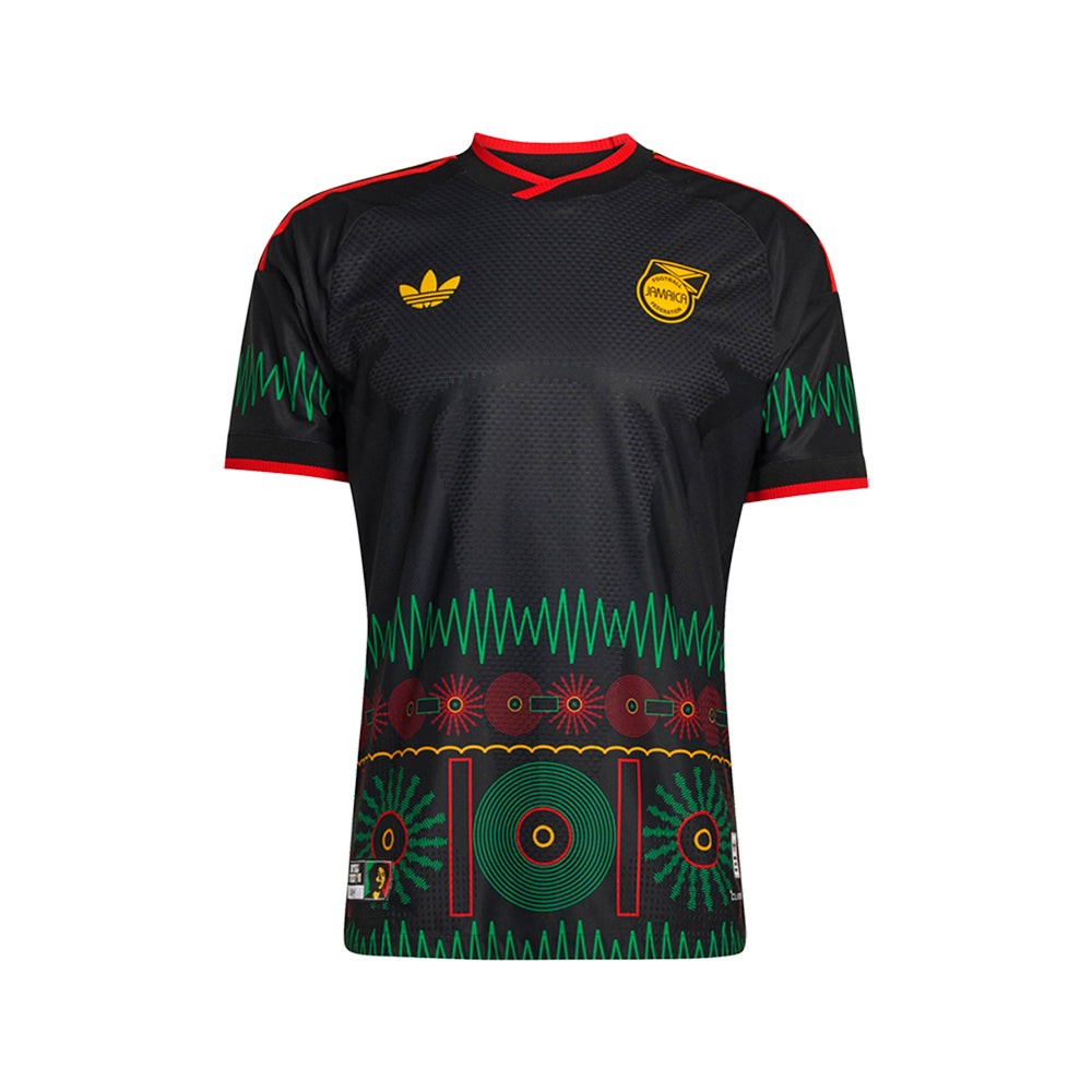 Jamaica 26 X Bob Marley Away Authentic Jersey
