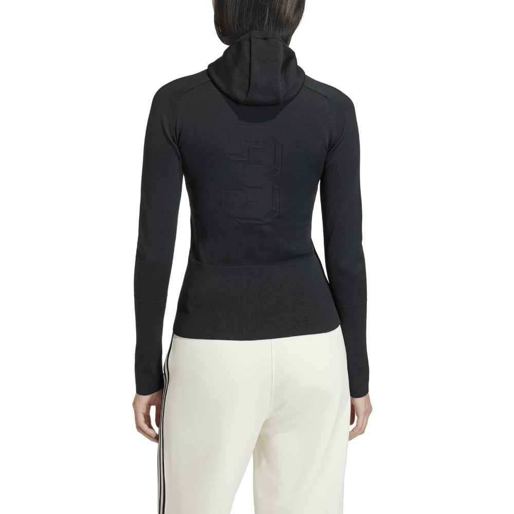 Knitted Hooded Long Sleeve