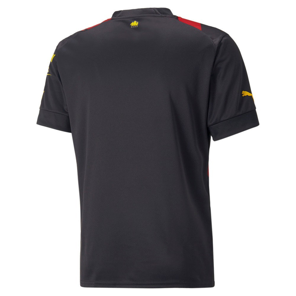 MCFC Away 22/23 Replica V Neck Short Sleeve Soccer Jersey