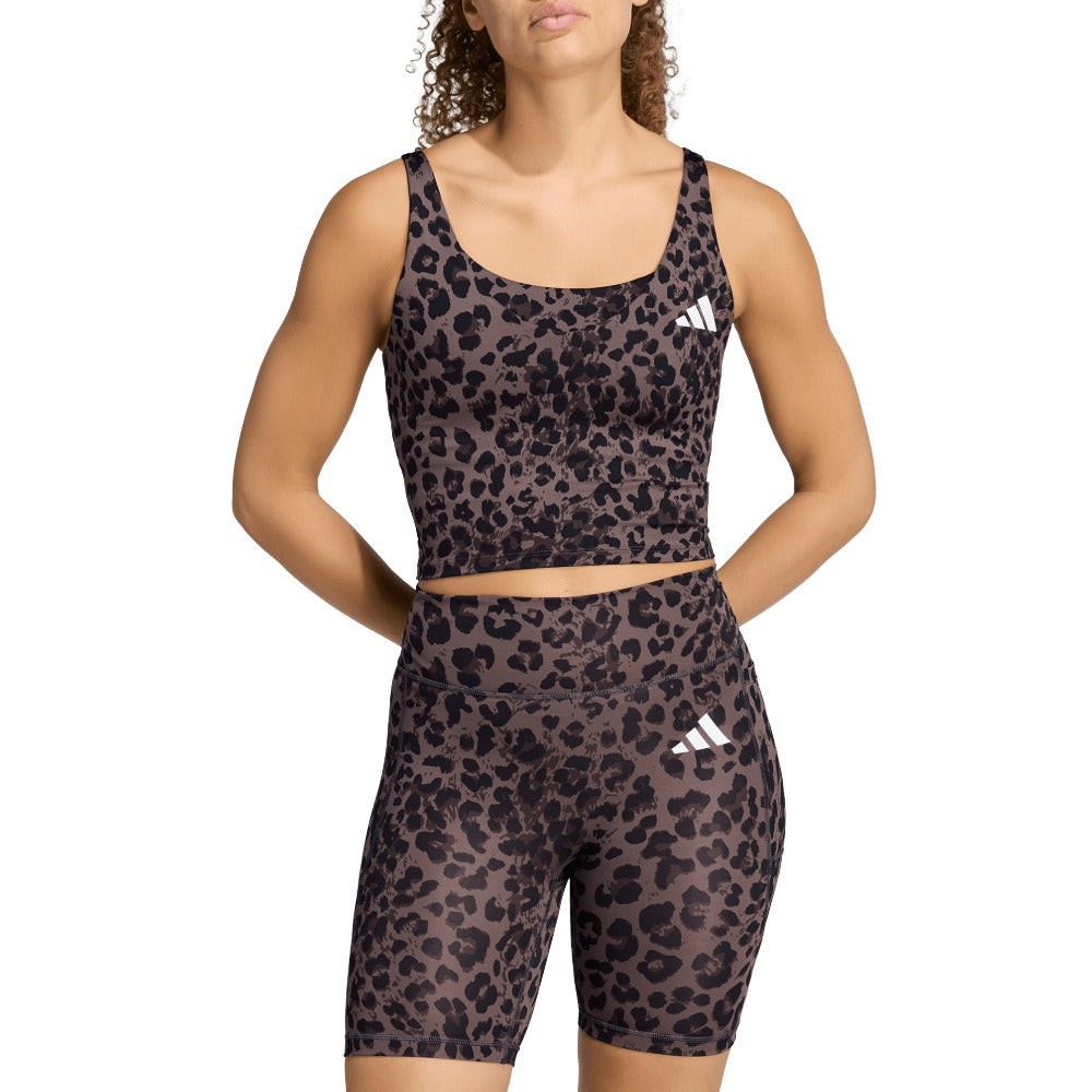 Workout Essentials Leopard Print Tank Top