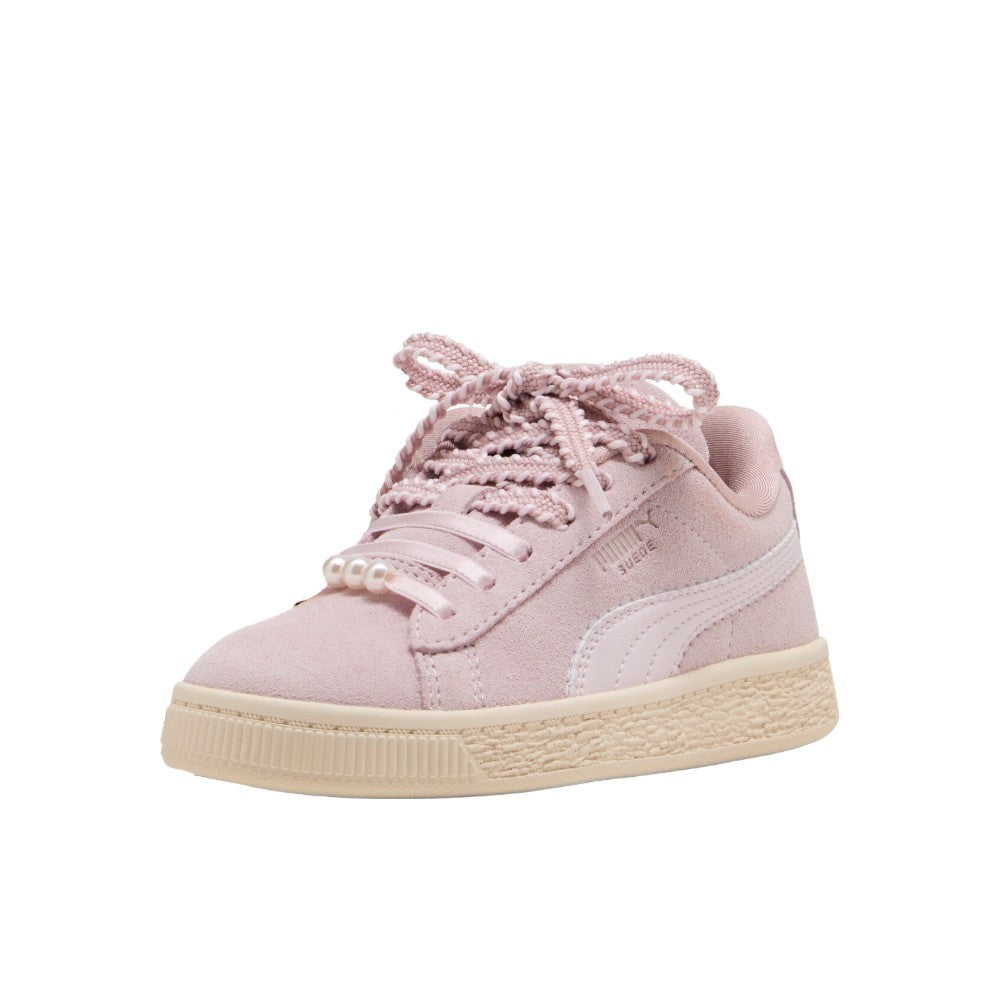 Suede Bloom Sneaker (Toddler)