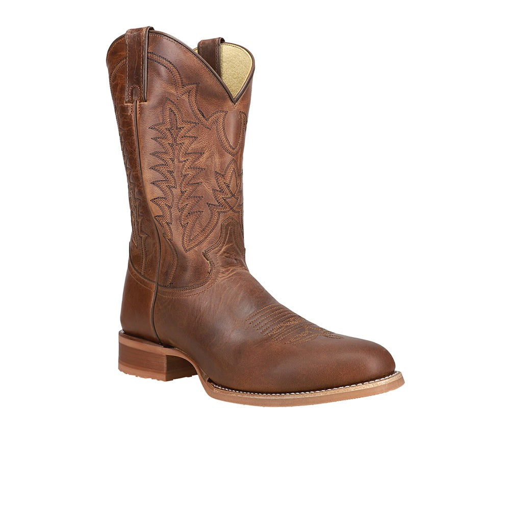 Clanton Round Toe Cowboy Boots