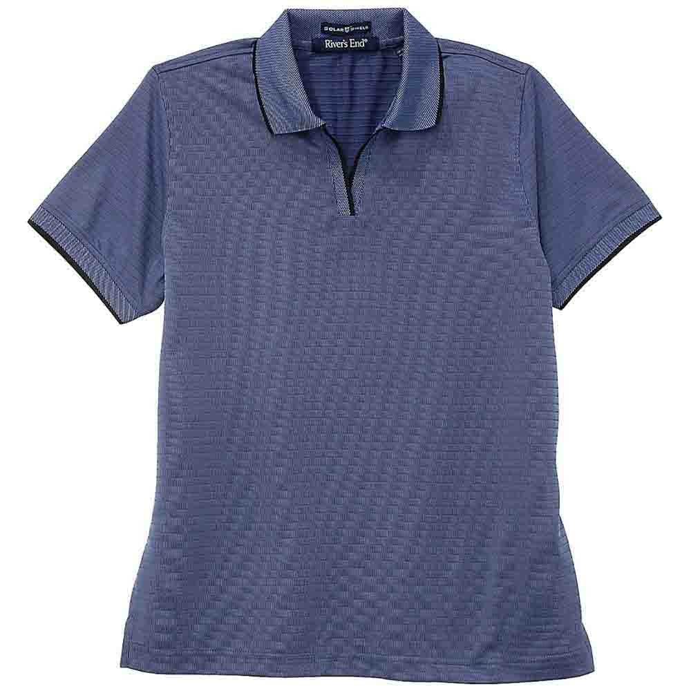 Jacquard Short Sleeve Polo Shirt