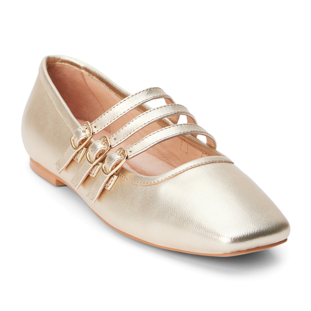 Nova Metallic Ballet Mary Jane Flats