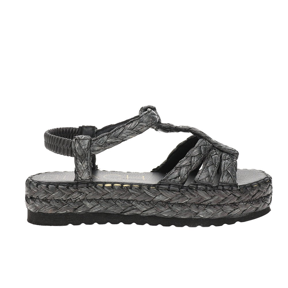 North Shore Platform Espadrille T-Strap Sandals