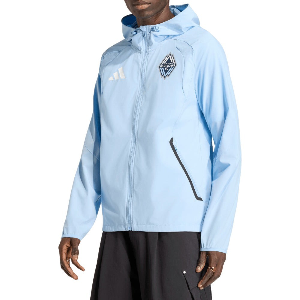 Vancouver Whitecaps Tiro Travel Full Zip Windbreaker