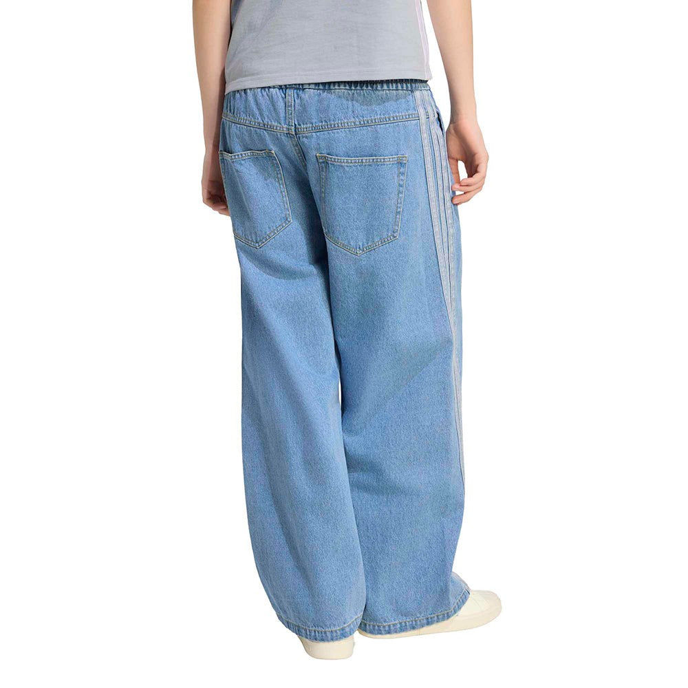 Stadium Washed Denim Loose Fit Pants