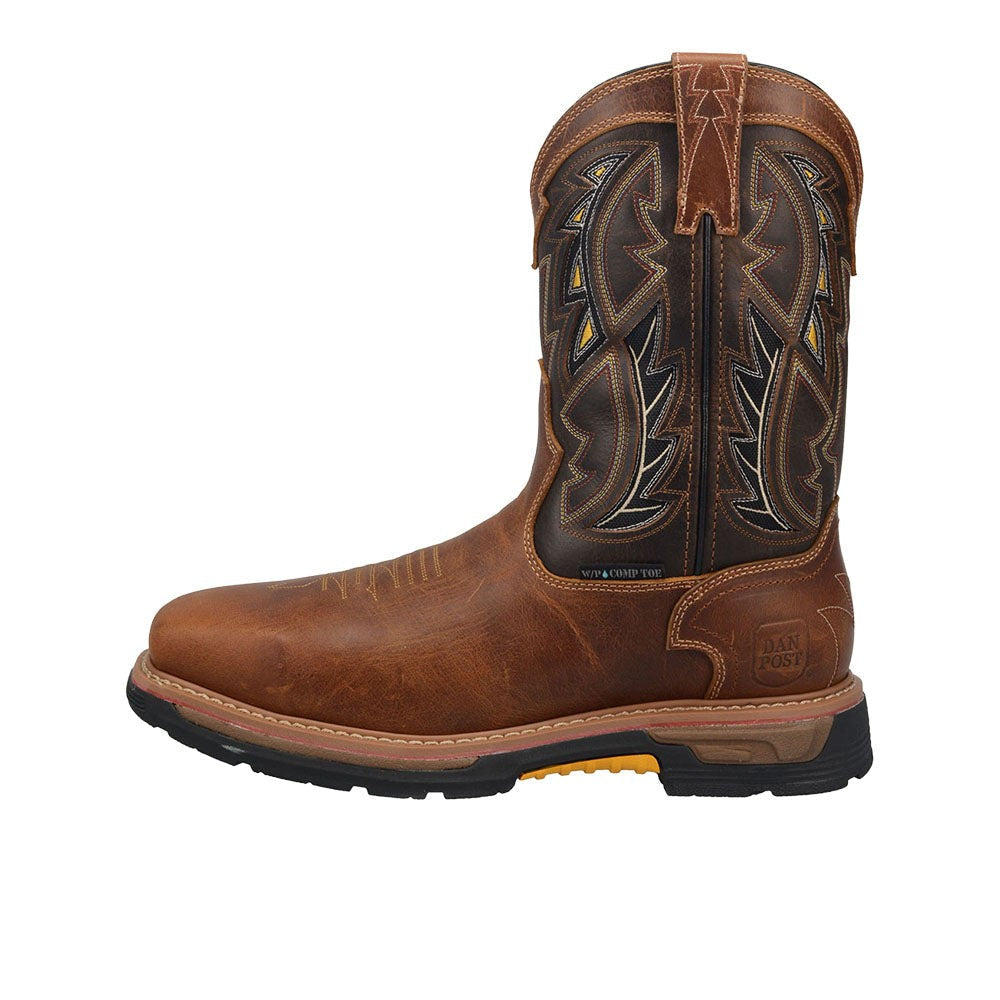 Warrior 11 Inch Waterproof Square Toe Work Boots