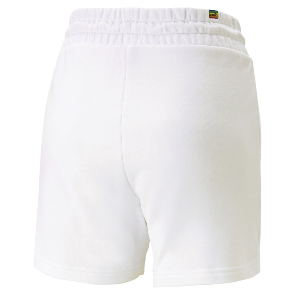 Essentials Love Is Love 5 Inch High Waisted Shorts