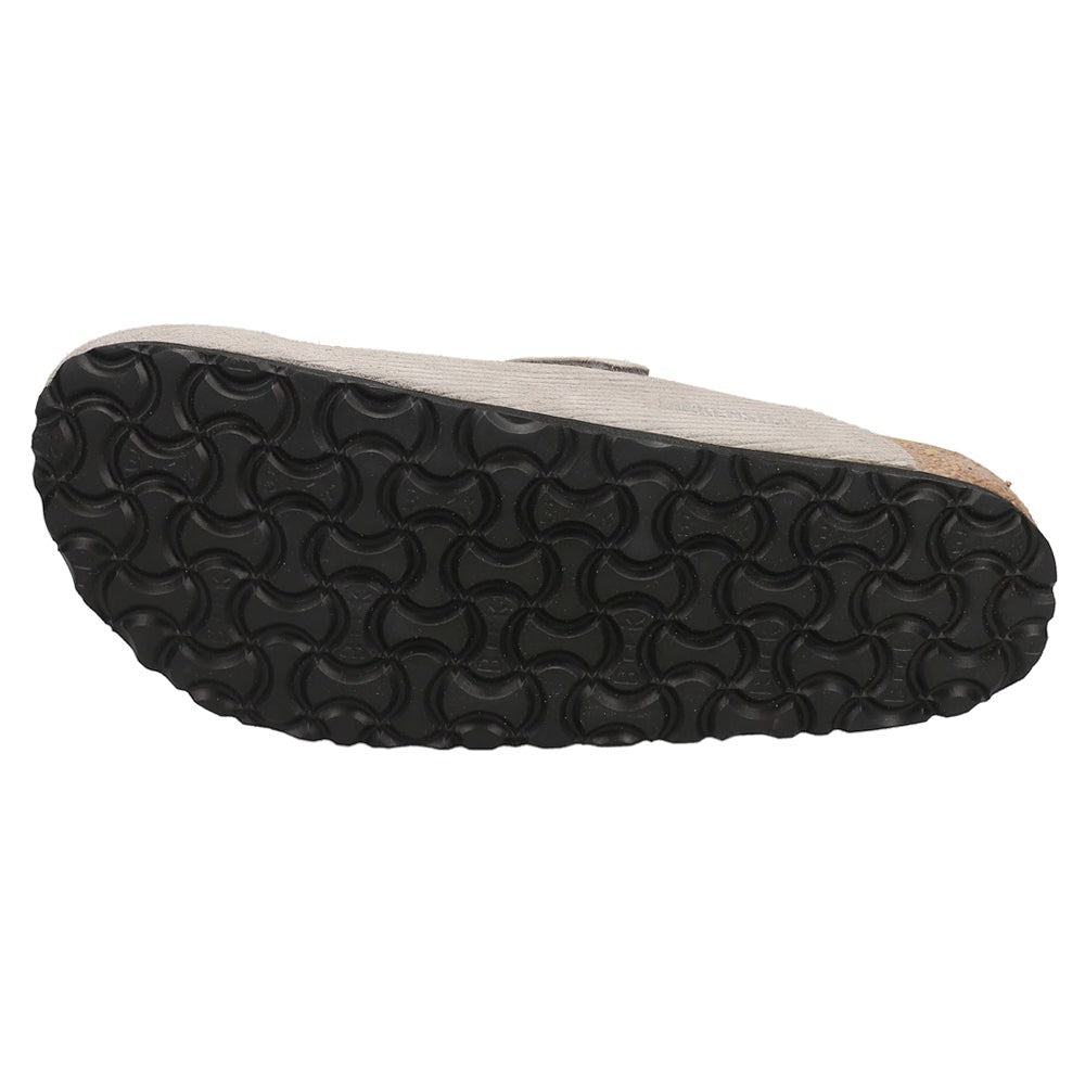 Boston Suede Embossed Mule Clogs
