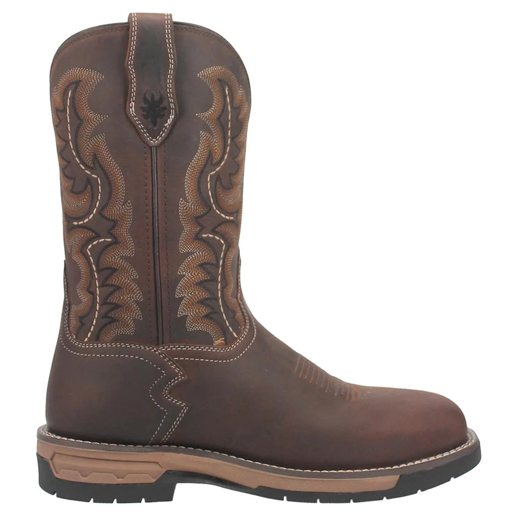 Stringfellow 11 Inch Waterproof Steel Toe Pull On Work Boots