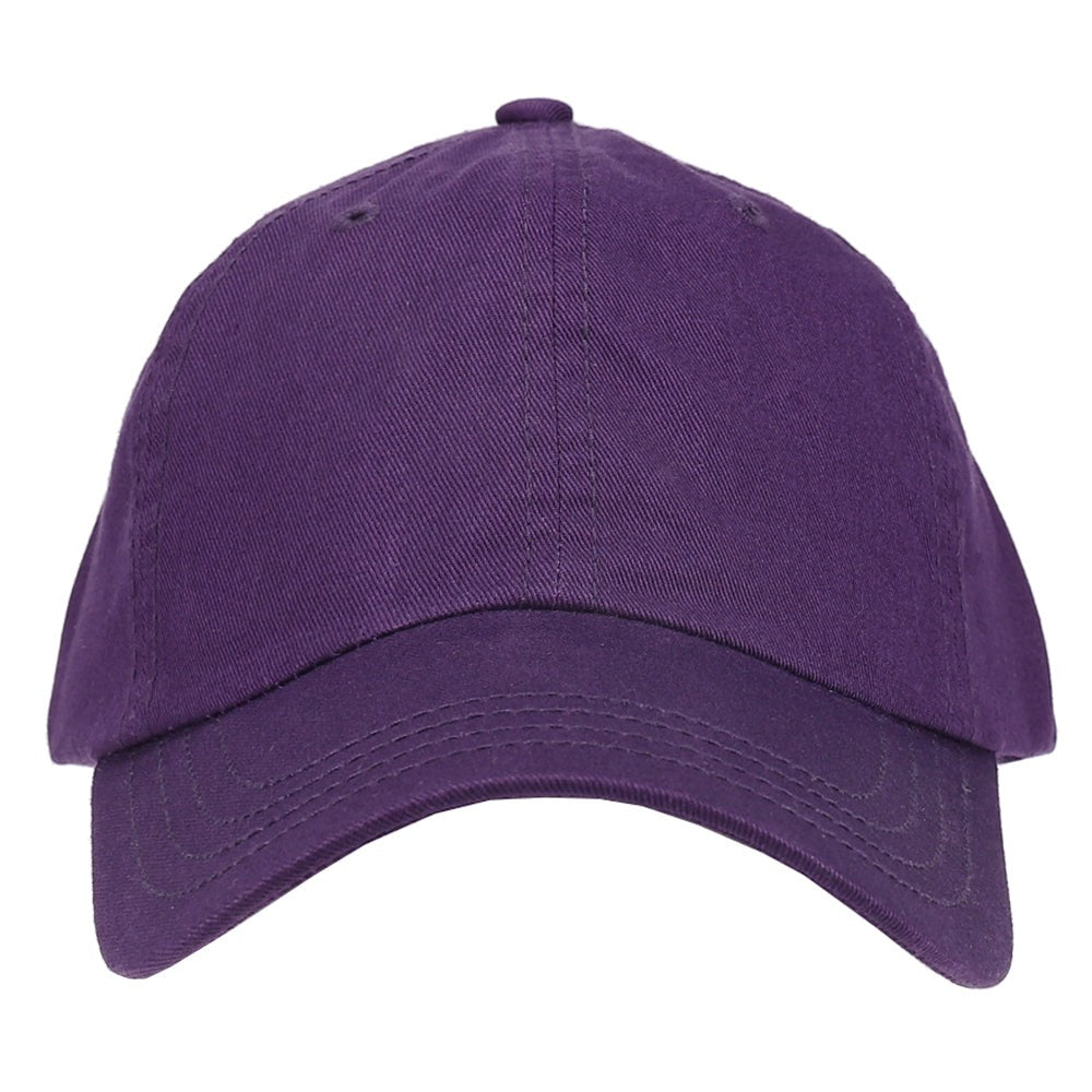 Solid Washed Twill Cap