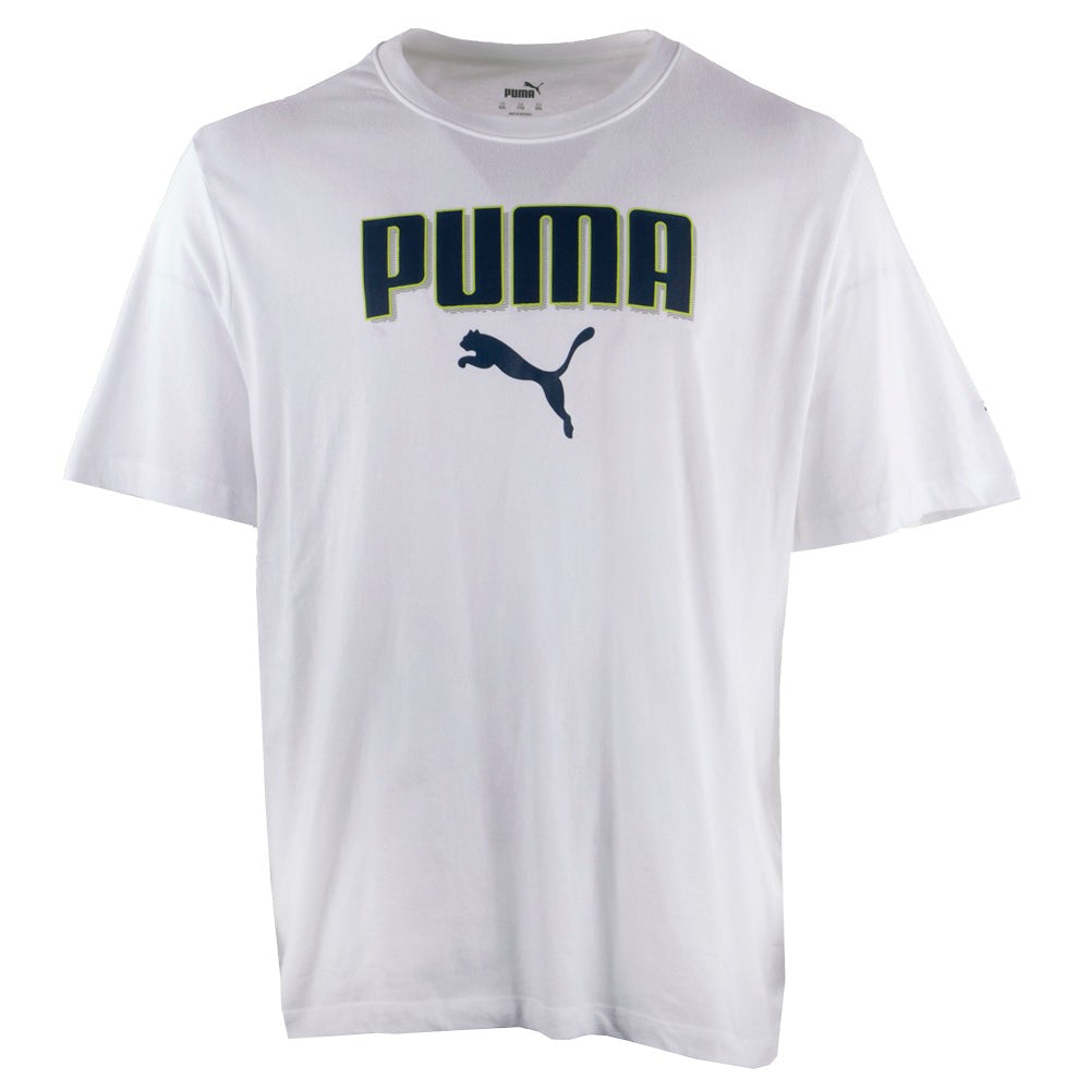 Wavy Logo Crew Neck Short Sleeve Tee (BT)