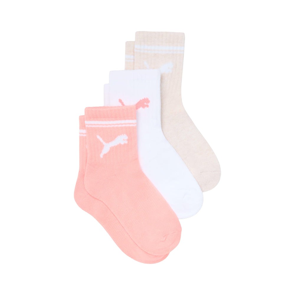 3 Pack Half Terry Low Crew Socks (Youth)