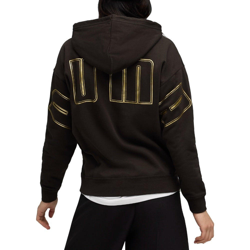 Maximal Metallic Comfort Fleece Hoodie