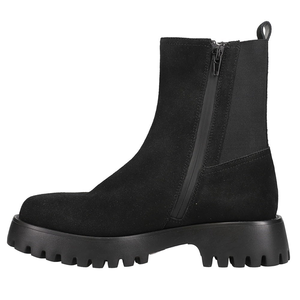Zalika Round Toe Zippered Booties