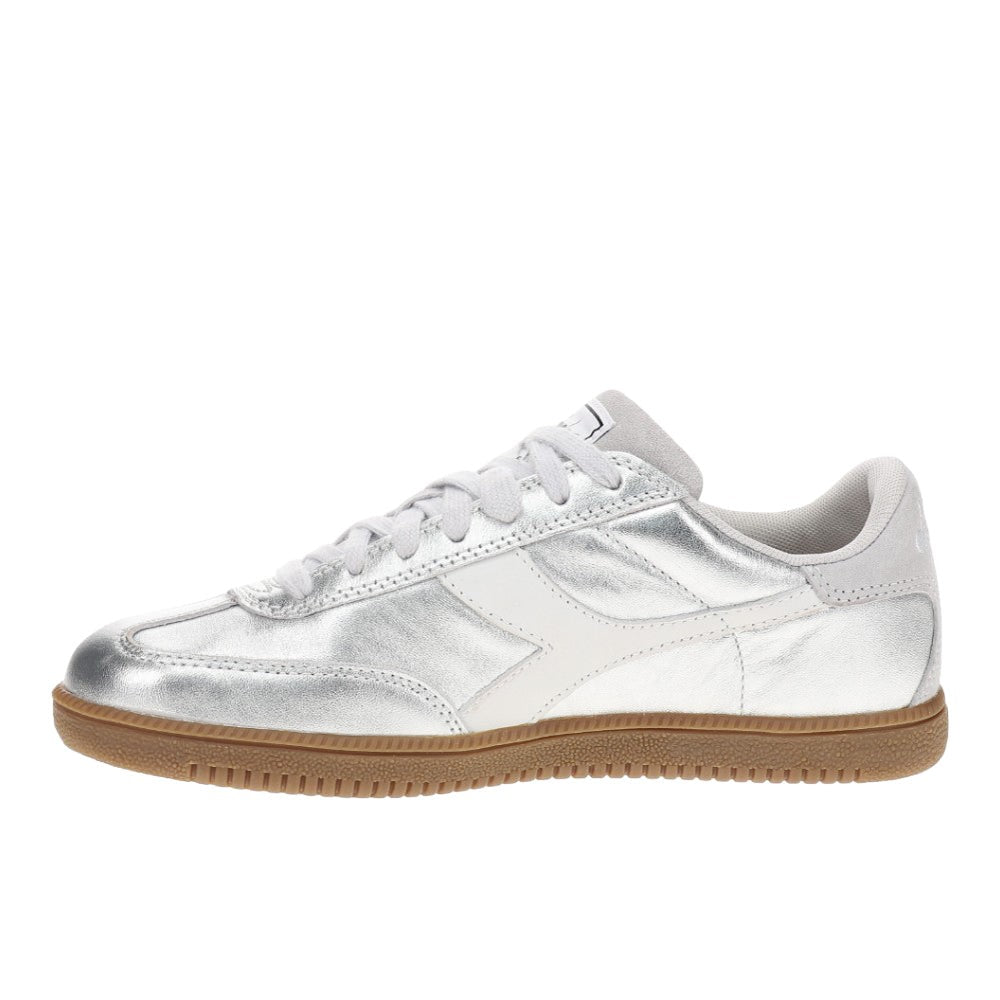 Trainer Metallic Lace Up Sneakers
