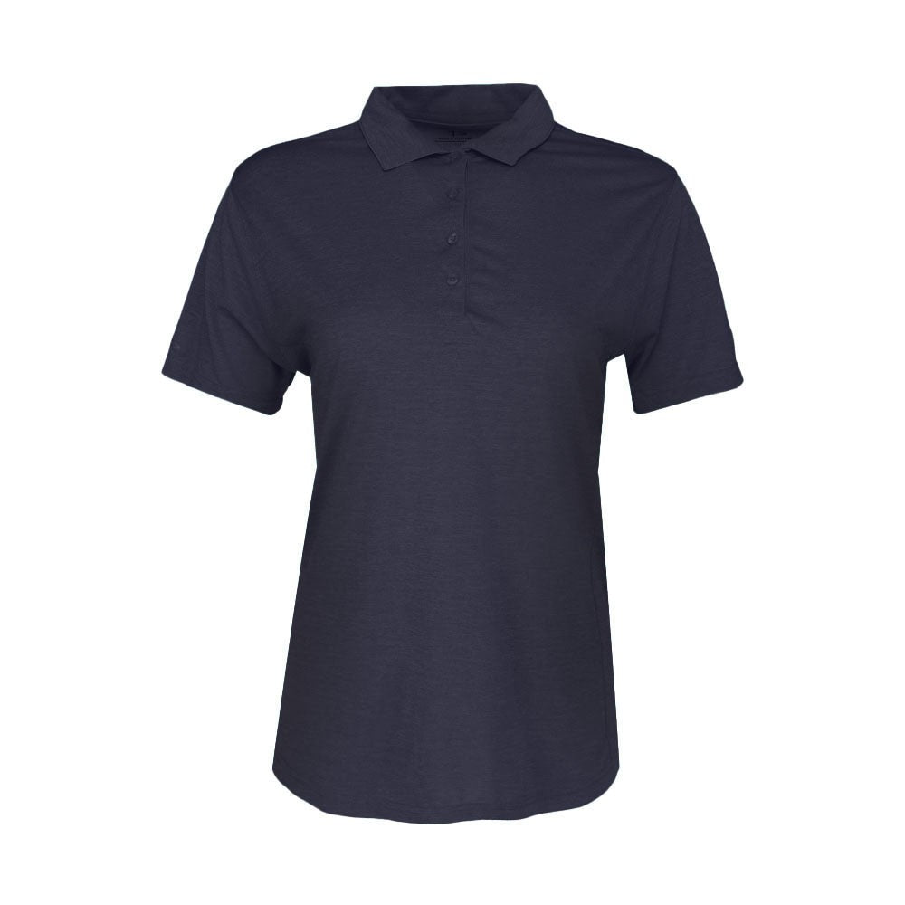 Solid Heather Short Sleeve Polo Shirt