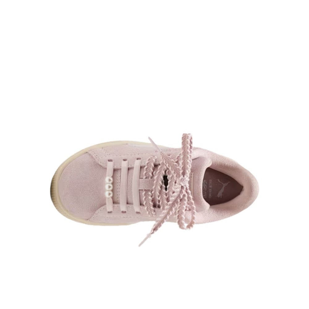 Suede Bloom Sneaker (Toddler)