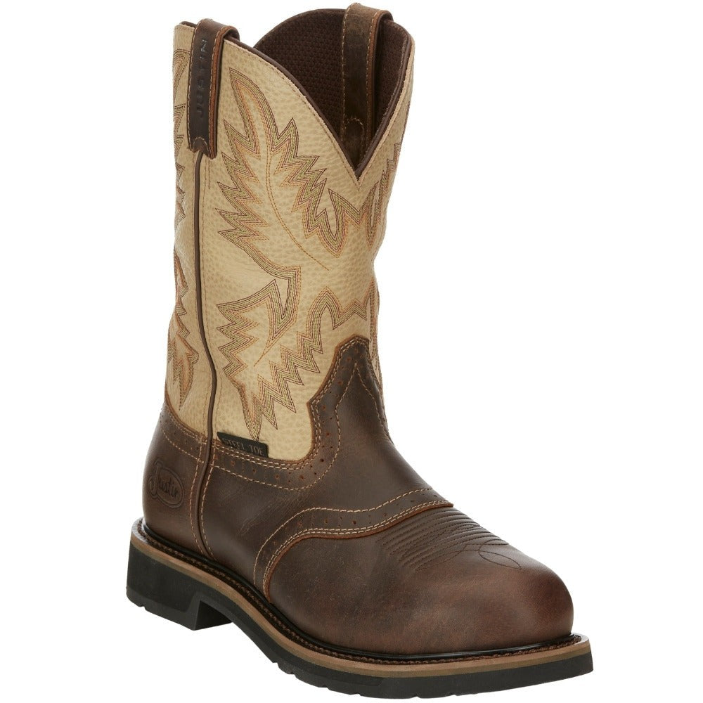 Superintendent 11 Inch Electrical Hazard Steel Toe Work Boots