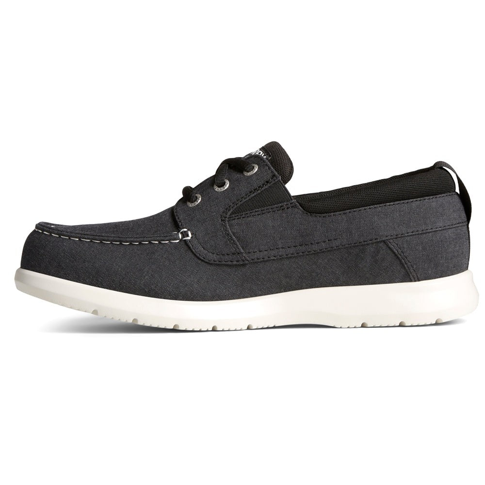 Bowrider Plushstep 3-Eye Chambray Boat Shoes