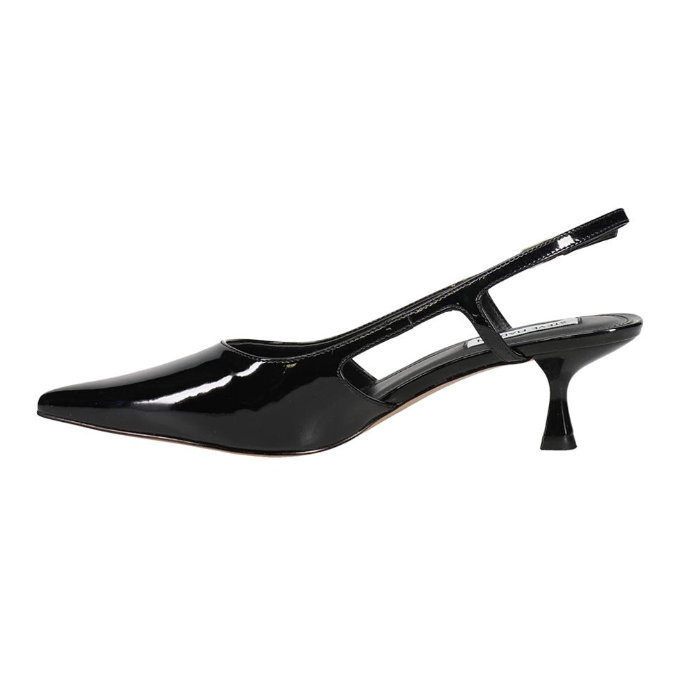 Legaci Pointed Toe Slingback Kitten Heel Pumps