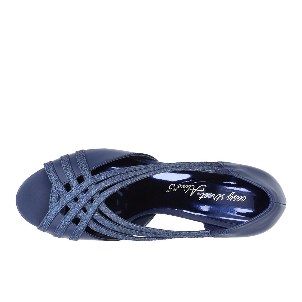 Oceana Peep Toe Kitten Heel Pumps
