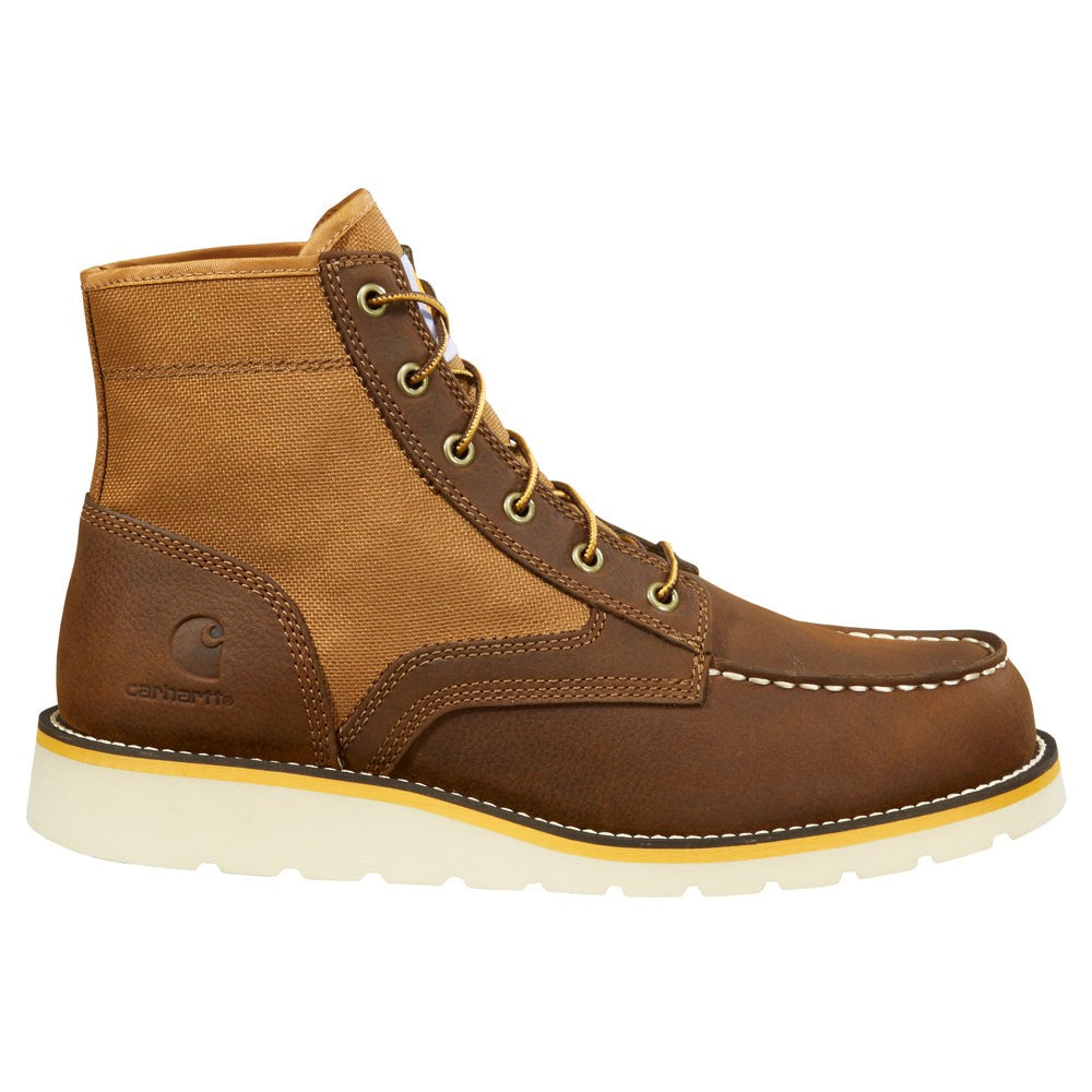 Wedge 6 Inch Soft Toe Work Boots