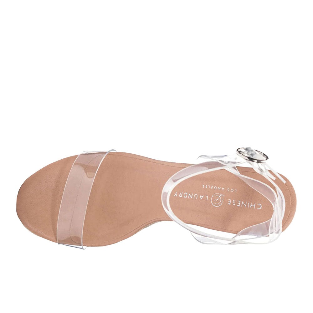 Ello Clear Espadrille Sandals