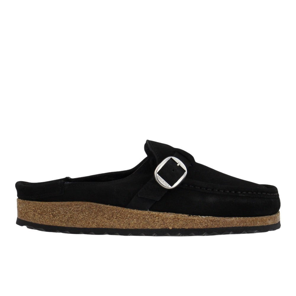 Buckley Shearling Suede Leather Clogs