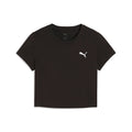 Wardrobe Essentials Cropped Crew Neck Short Sleeve Tee