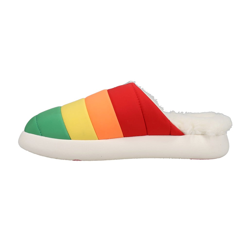 Alpargata Rainbow Fuzzy Mallow Mules