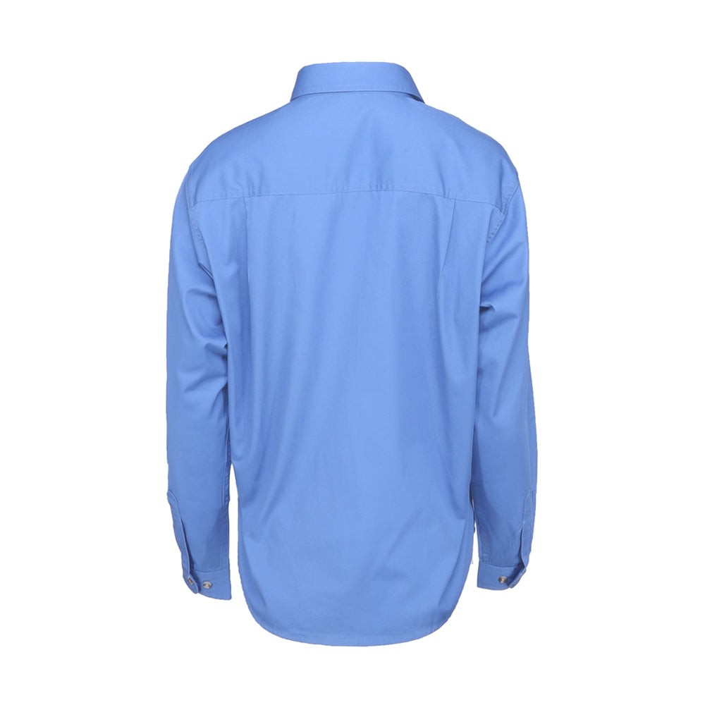 EZCare Woven Long Sleeve Button Up Shirt