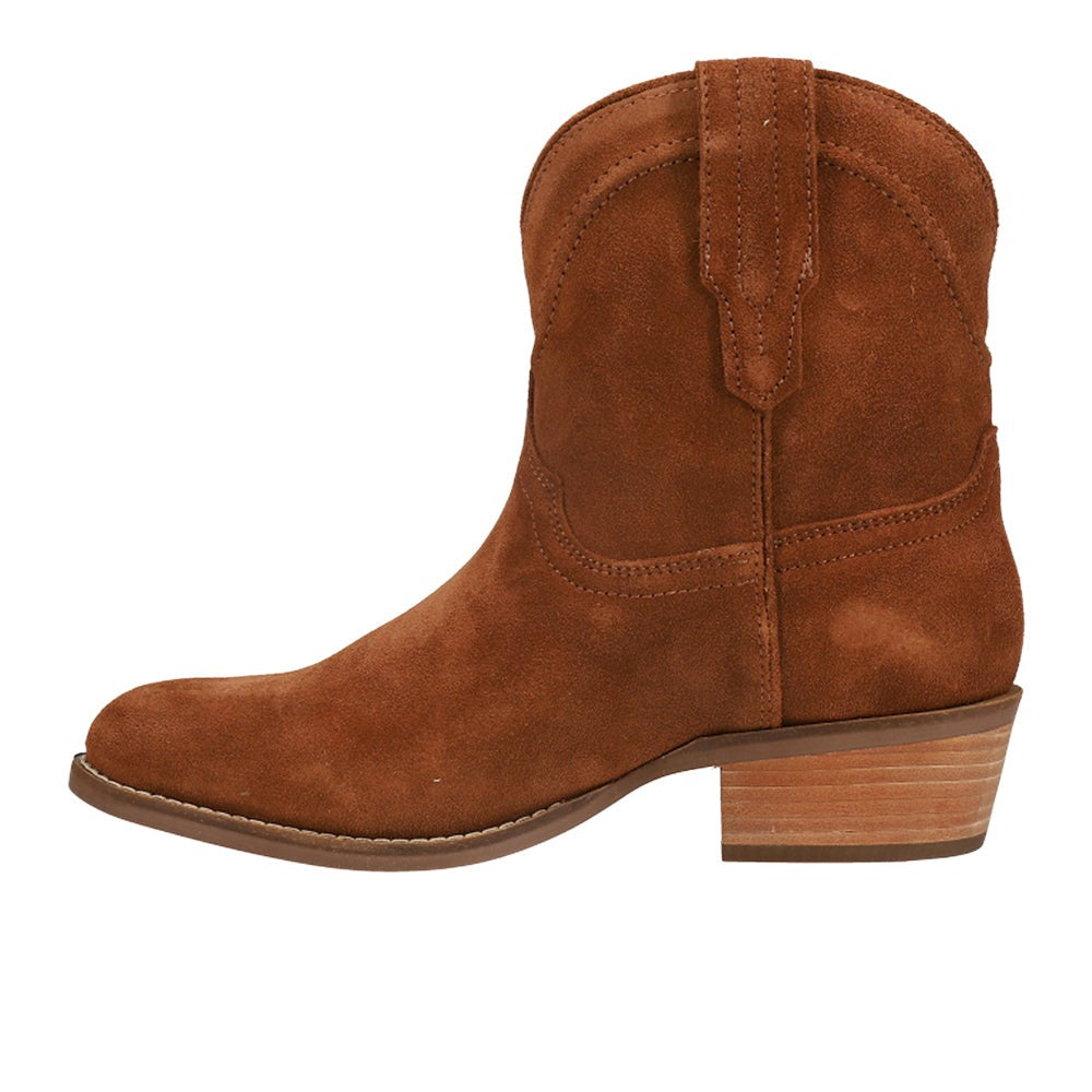 Tumbleweed Pull On Round Toe Cowboy Booties