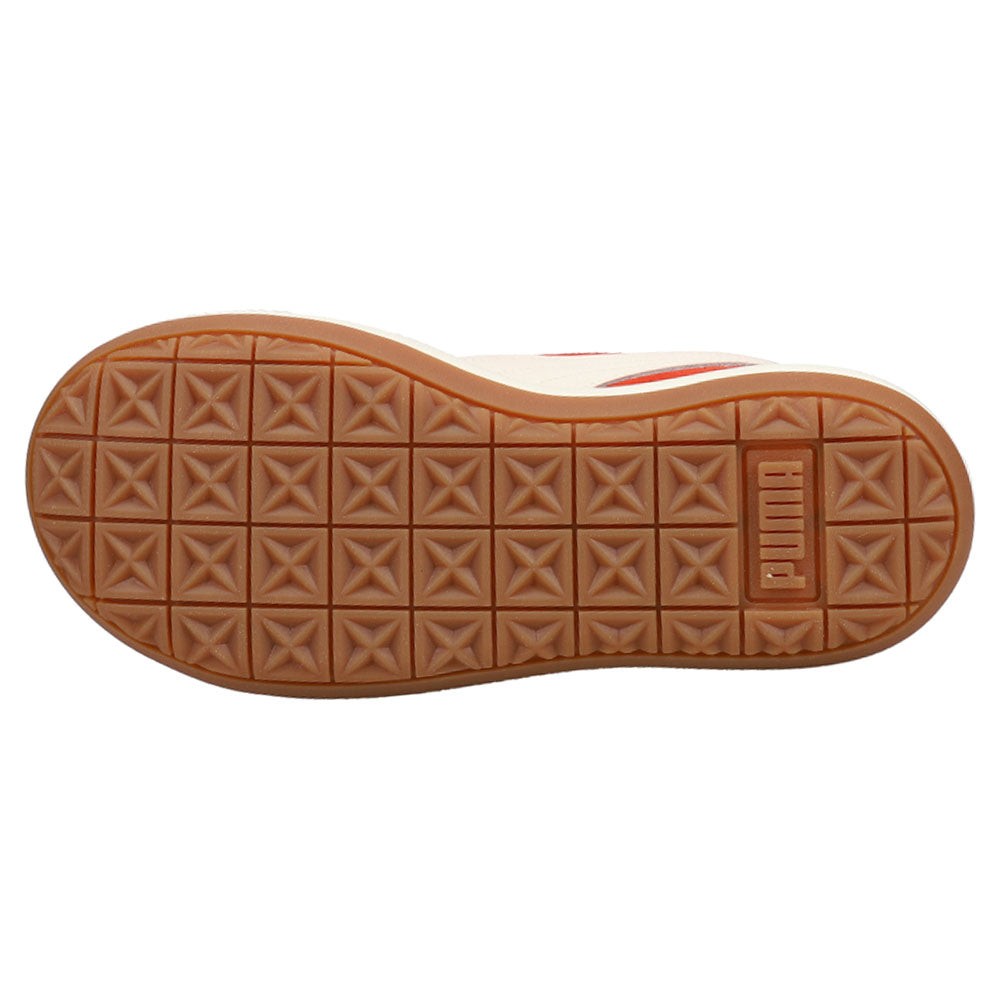 Suede Mayu Up Perforated Platform Sneakers