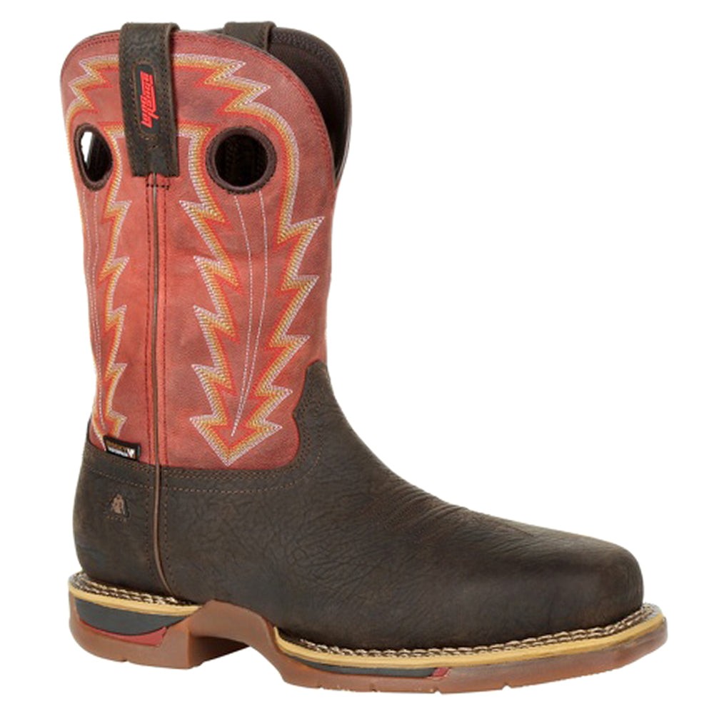 Long Range 11 inch Waterproof Composite Toe Cowboy Work Boots