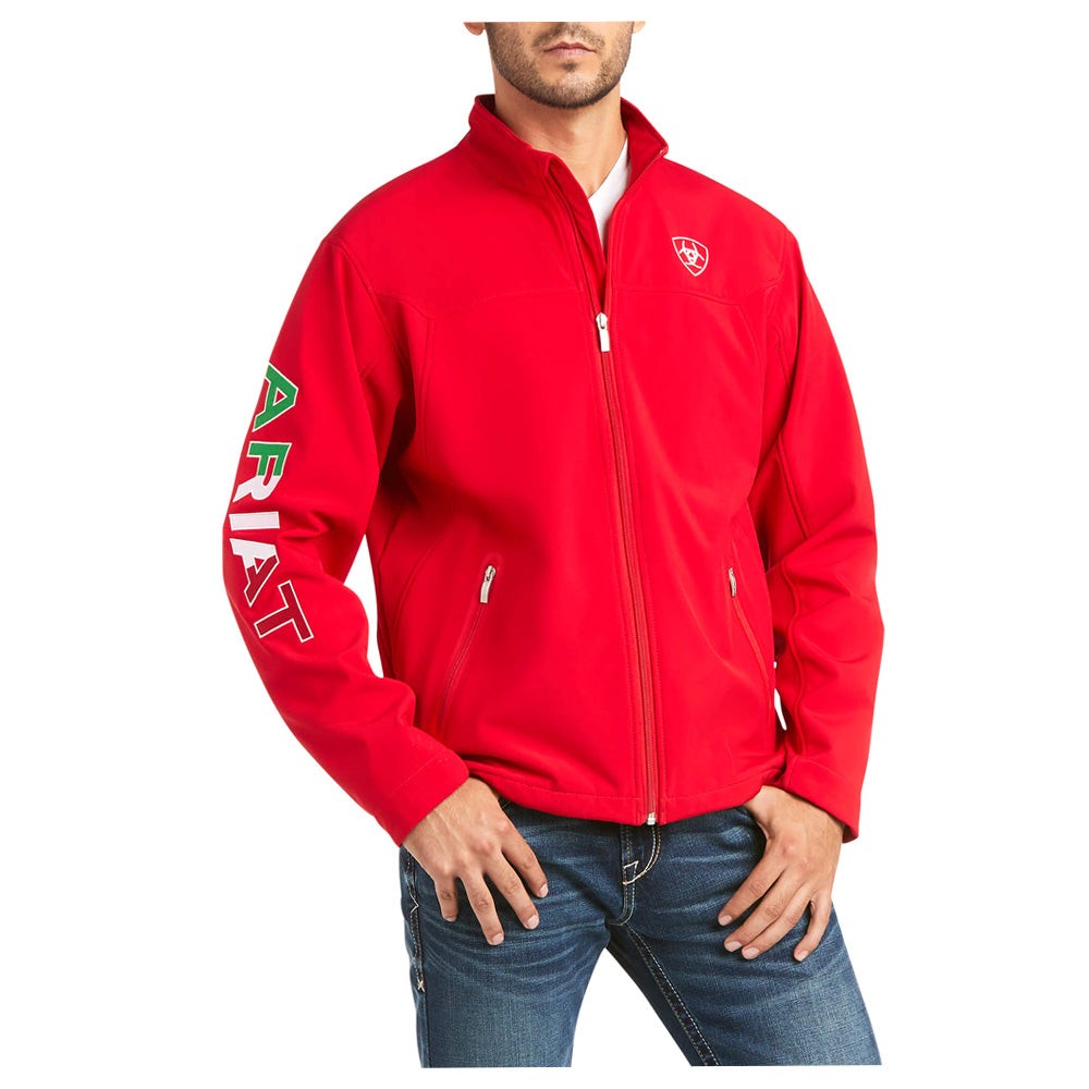 New Team Softshell Mexico Full Zip Jacket