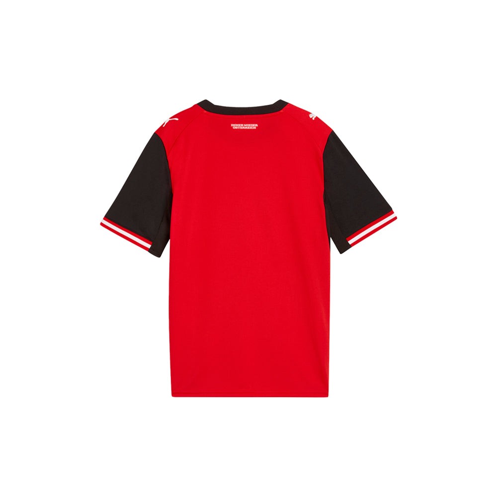 ÖFB Home Crew Neck Short Sleeve Replica Jersey (Youth)
