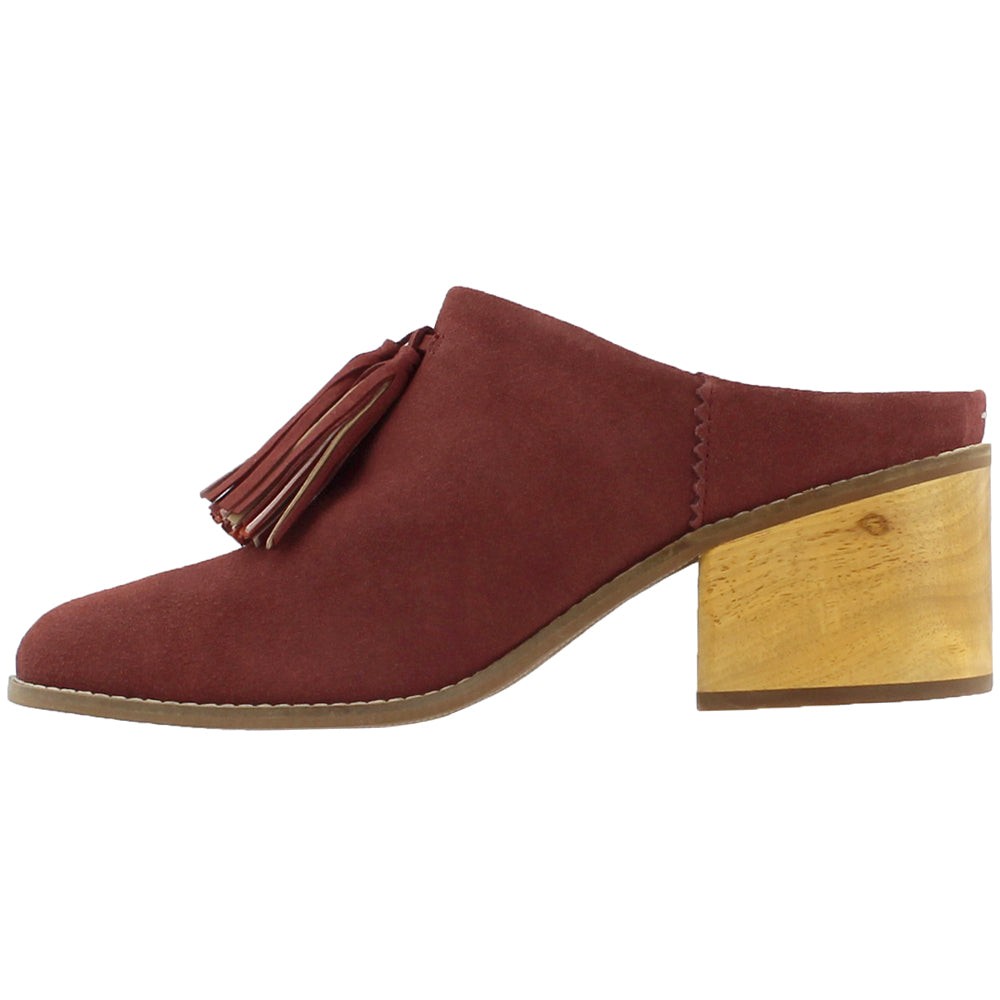 Leila Tassel Fringe Mule Clogs