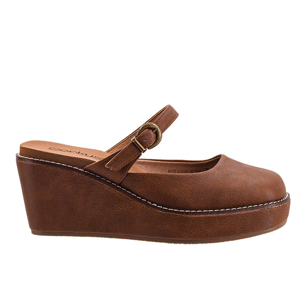 Me Time Mary Jane Wedge Clogs